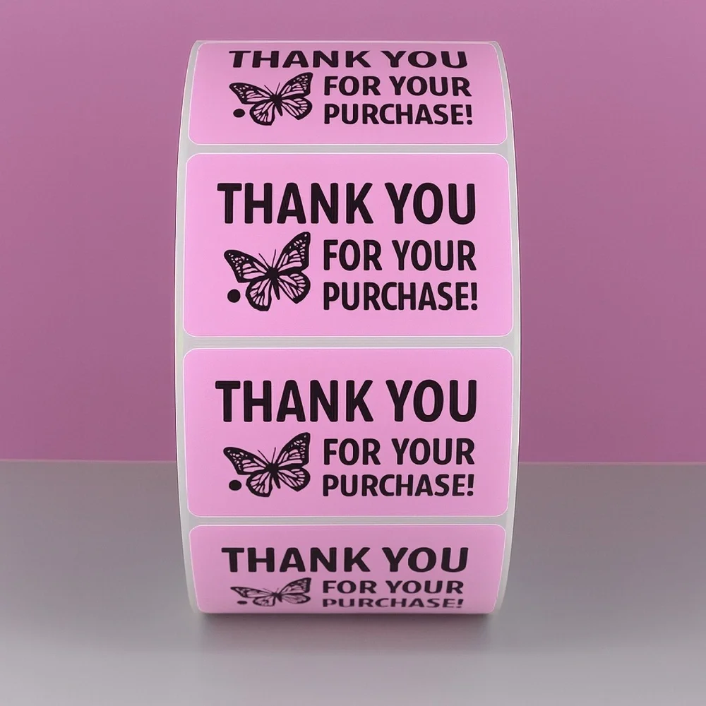 Thank You for Your Purchase Stickers –Labels for Small Business packaging